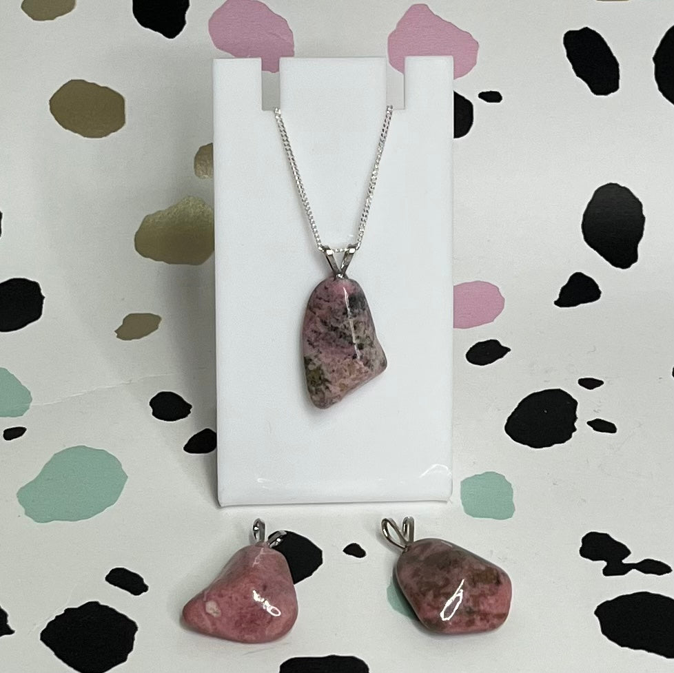 Tumbled Crystal Pendants