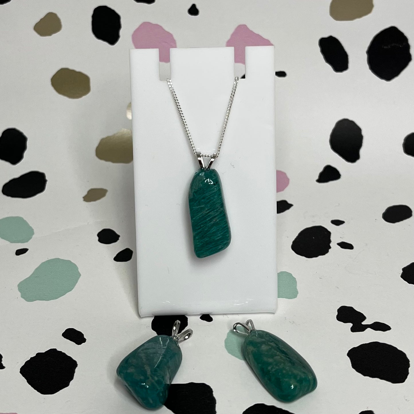 Tumbled Crystal Pendants