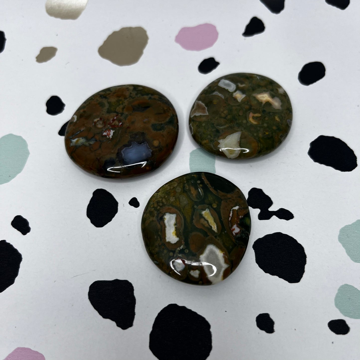Rainforest Rhyolite Palmstone