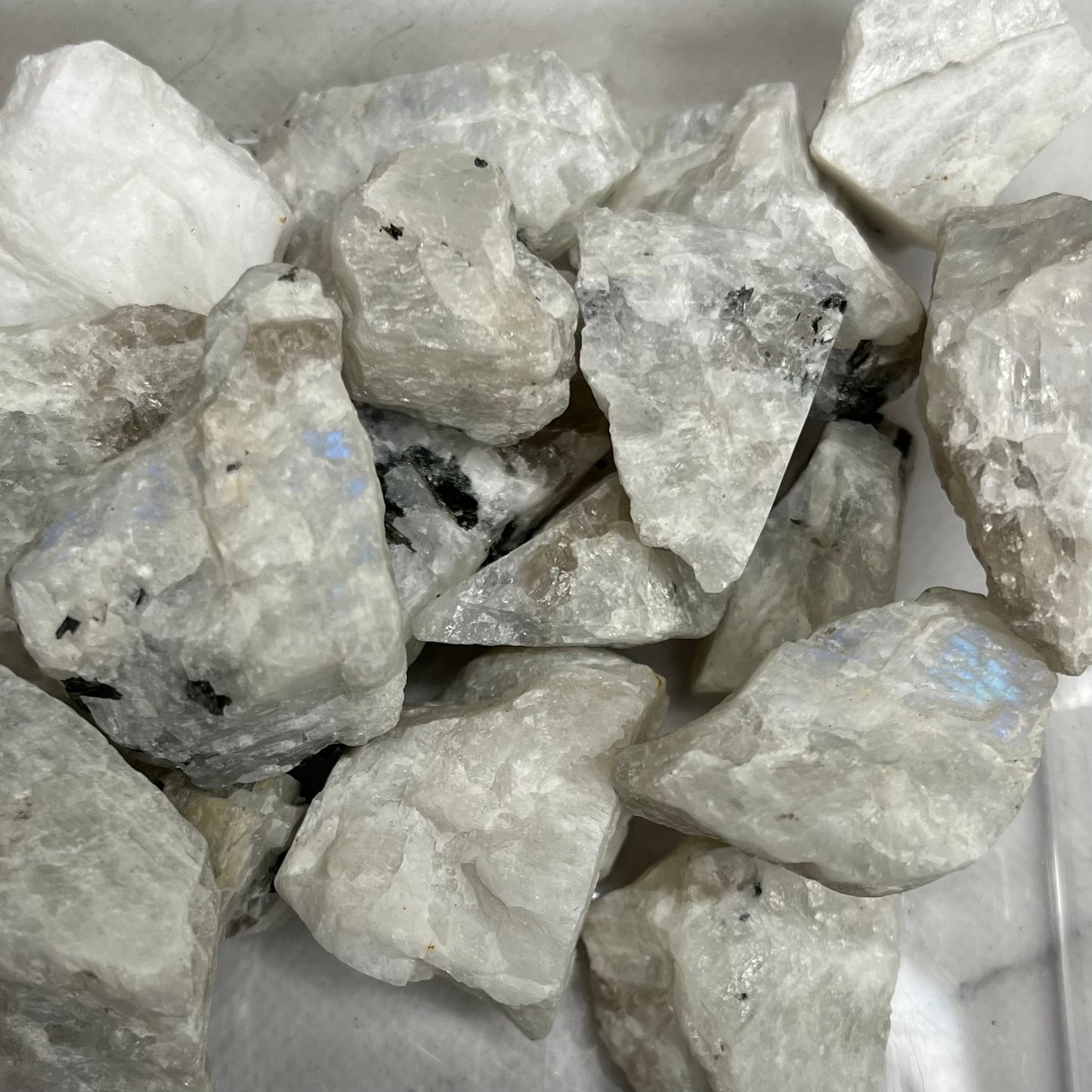 Raw Rainbow Moonstone