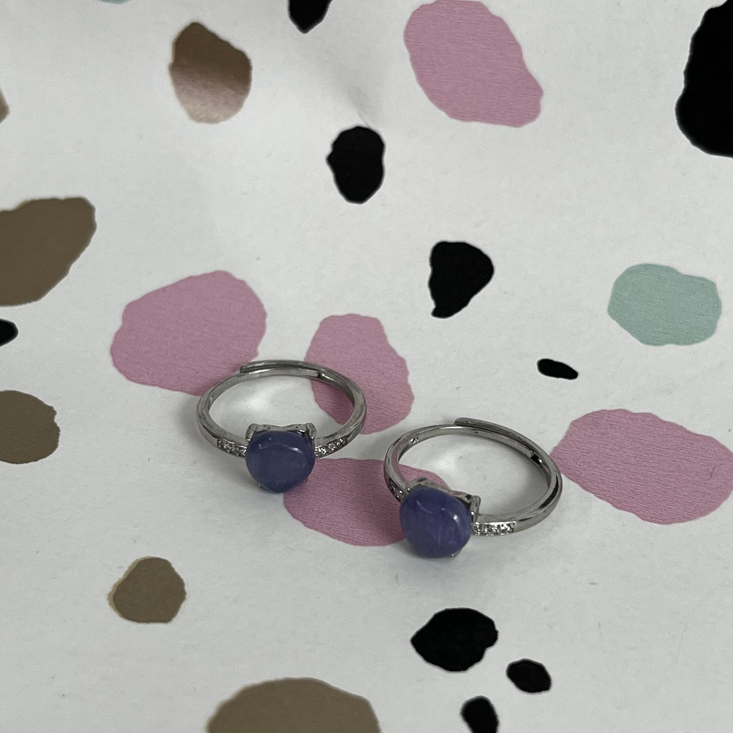 Tanzanite Oval Rings