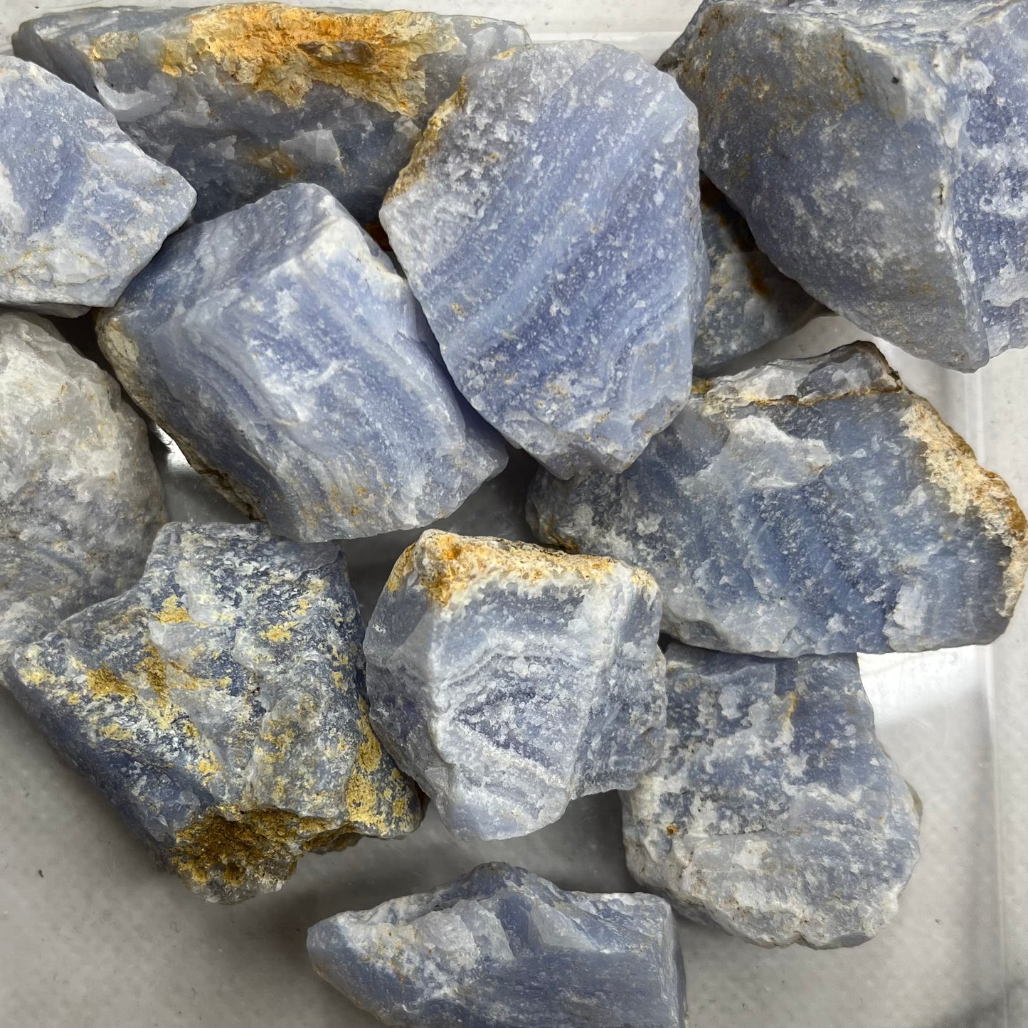 Raw Blue Lace Agate